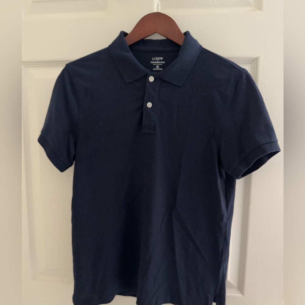 J. Crew Factory Men’s Short Sleeve Polo| Color: navy | Size: XS